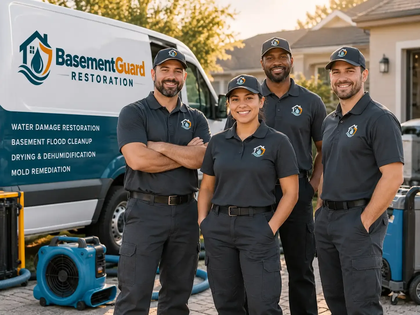 Basement Water Damage Restoration company in Whiting, IA